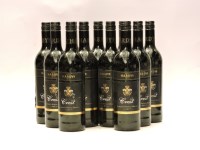 Lot 113 - Assorted Hardy’s Crest Cabernet-Shiraz-Merlot to include: 2011