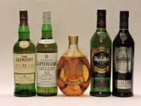 Lot 75 - Assorted Whisky to include one bottle each: Dimple Haig; Glenfiddich Special Reserve
