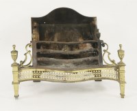 Lot 444 - A George III style fire basket