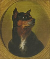 Lot 280 - Attributed to Alfred Wheeler (1851-1932)
HEAD OF A TERRIER
Oil on canvas