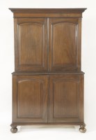 Lot 403 - A Goanese padoukwood cabinet