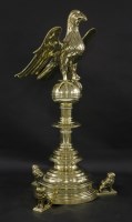 Lot 543 - A Victorian brass lectern