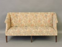 Lot 439 - A small George III sofa