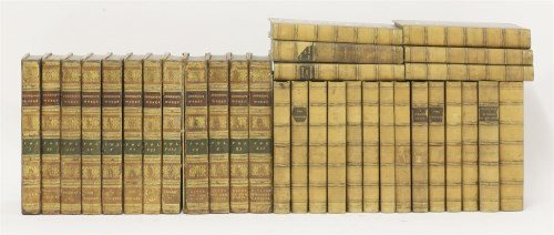 Lot 139 - BINDING:
1.  The Works of Samuel Johnson: With an Essay on his Life and Genius by Arthur Murphy.  In twelve volumes.  T Tegg