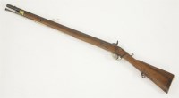 Lot 202 - A 19th century percussion musket