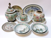 Lot 251 - A quantity of 19th century and later Chinese ceramics