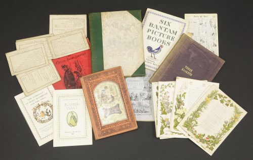 Lot 103 - JUVENILE:

Including: 
1. Children’s Almanack for 1860; 
2. Mrs Burden’s Three Baskets