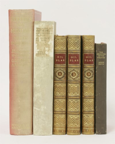Lot 135 - BINDING AND LIMITED EDITIONS:
1.  Smollett