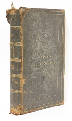 Lot 121 - PHOTOGRAPHY/ INDIA:
A Folio Photograph Album of Views