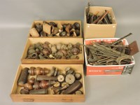 Lot 308 - Five boxes of mixed turned wood