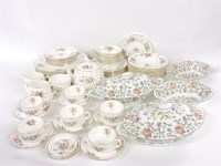 Lot 345 - A Minton Marlow pattern dinner and tea service