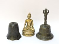 Lot 149 - A Tibetan bronze Buddha