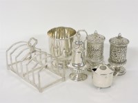 Lot 45 - Silver items
