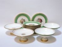 Lot 311 - A Sèvres dessert service