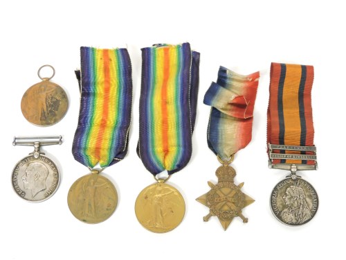 Lot 95 - A Queen's South Africa medal