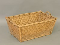 Lot 175A - A wicker basket