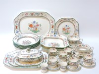 Lot 329 - A Copeland Spode 'Chinese Rose' pattern part tea and dinner service