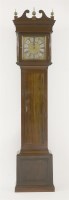 Lot 457 - A 19th century mahogany longcase clock