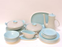 Lot 306 - A Poole pottery dinner service