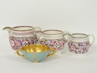 Lot 184 - Three 19th century Sunderland lustre jugs