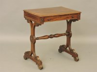 Lot 538 - An Edwards & Roberts mahogany side table