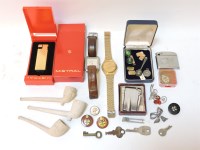 Lot 36 - A collection of costume jewellery and watches