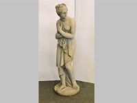 Lot 481A - A cast stone statue in the form of Pandora