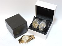 Lot 41 - A gentleman's stainless steel Michael Kors quartz bracelet watch
