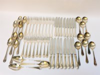 Lot 87 - A Mappin & Webb silver plated cutlery set