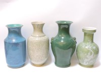 Lot 348 - Four Chinese vases