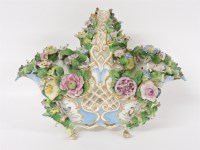 Lot 172 - An early 20th century porcelain basket