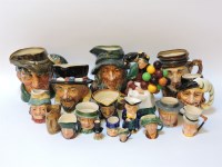 Lot 284 - Toby jugs