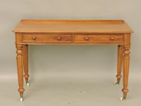 Lot 434 - A Victorian mahogany side table