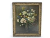 Lot 405 - Alison Ferry
A STILL LIFE OF FLOWERS IN A VASE
Signed and dated 1947 l.r.