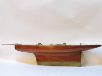 Lot 375 - A Victorian pond yacht