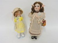 Lot 251 - A Trebor Germany bisque headed doll