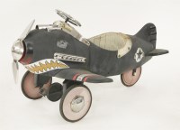 Lot 311 - An American 'fighter plane' pedal car