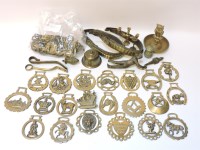 Lot 66 - A collection of horse brasses