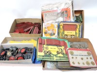 Lot 266 - A collection of early 20th century and later Meccano