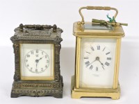 Lot 97 - Two mantel clocks