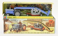 Lot 87 - A Corgi gift set (47) Ford 5000 tractor and conveyor set