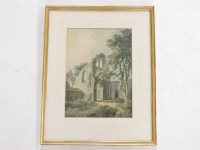 Lot 417 - Attributed to Paul Sandby Munn (1773-1845) 
RUINS
Watercolour