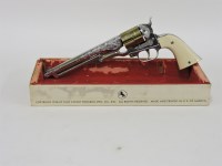 Lot 158 - A Hubley Colt 45 replica repeating cap pistol