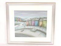 Lot 421 - Paul Horton
A TOWN IN SNOW
Signed l.r.