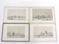 Lot 365 - After Andre Durand
'MOSCOW'; 'ST PETERSBURG' [sic] x2; 'IMPERIAL PALACE PETROVSKOI'
Four lithographs