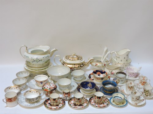 Lot 223 - A large quantity of 19th century and later tea wares