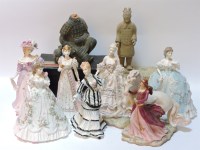 Lot 293 - Seven limited edition porcelain figures