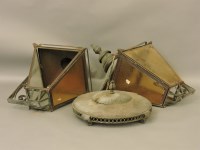 Lot 577 - A pair of early 20th century copper street light fittings