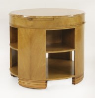 Lot 178 - An Art Deco walnut coffee table