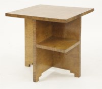 Lot 131 - An Art Deco square coffee table